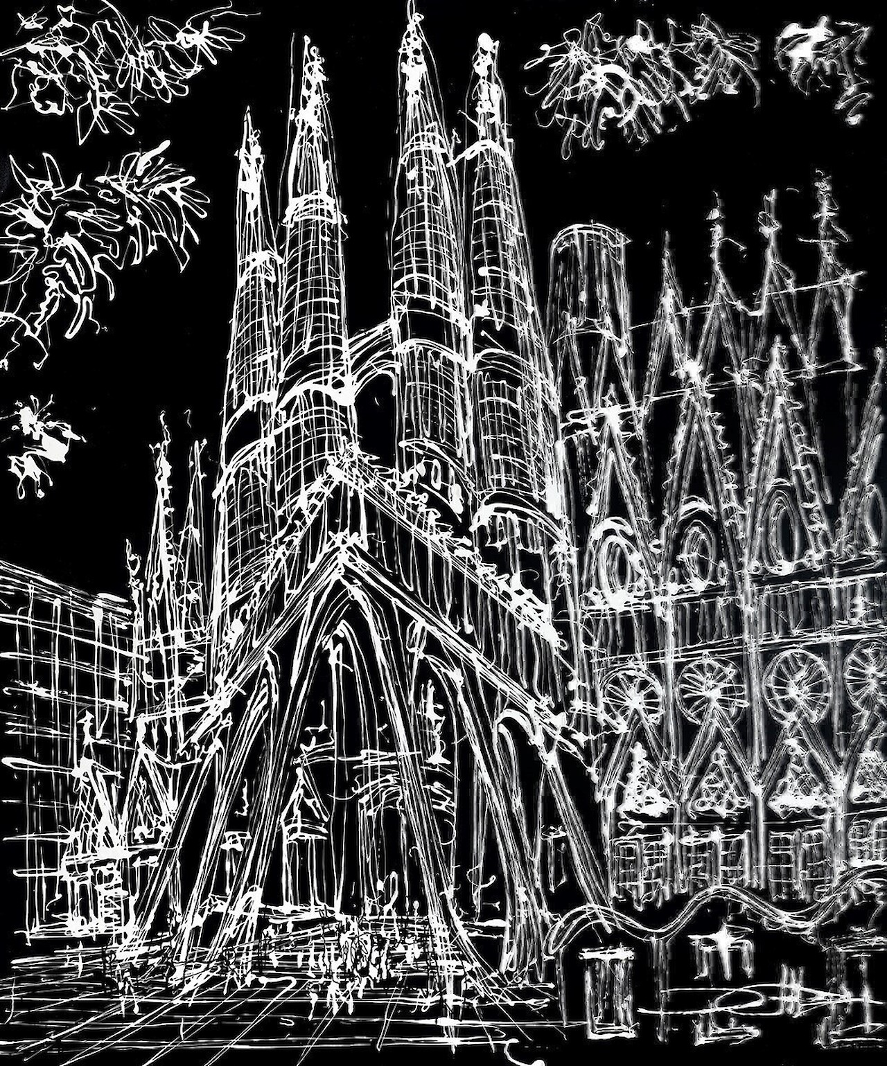 Sagrada Familia Passion Facade