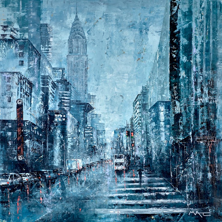 Art Deco Skyline NYC