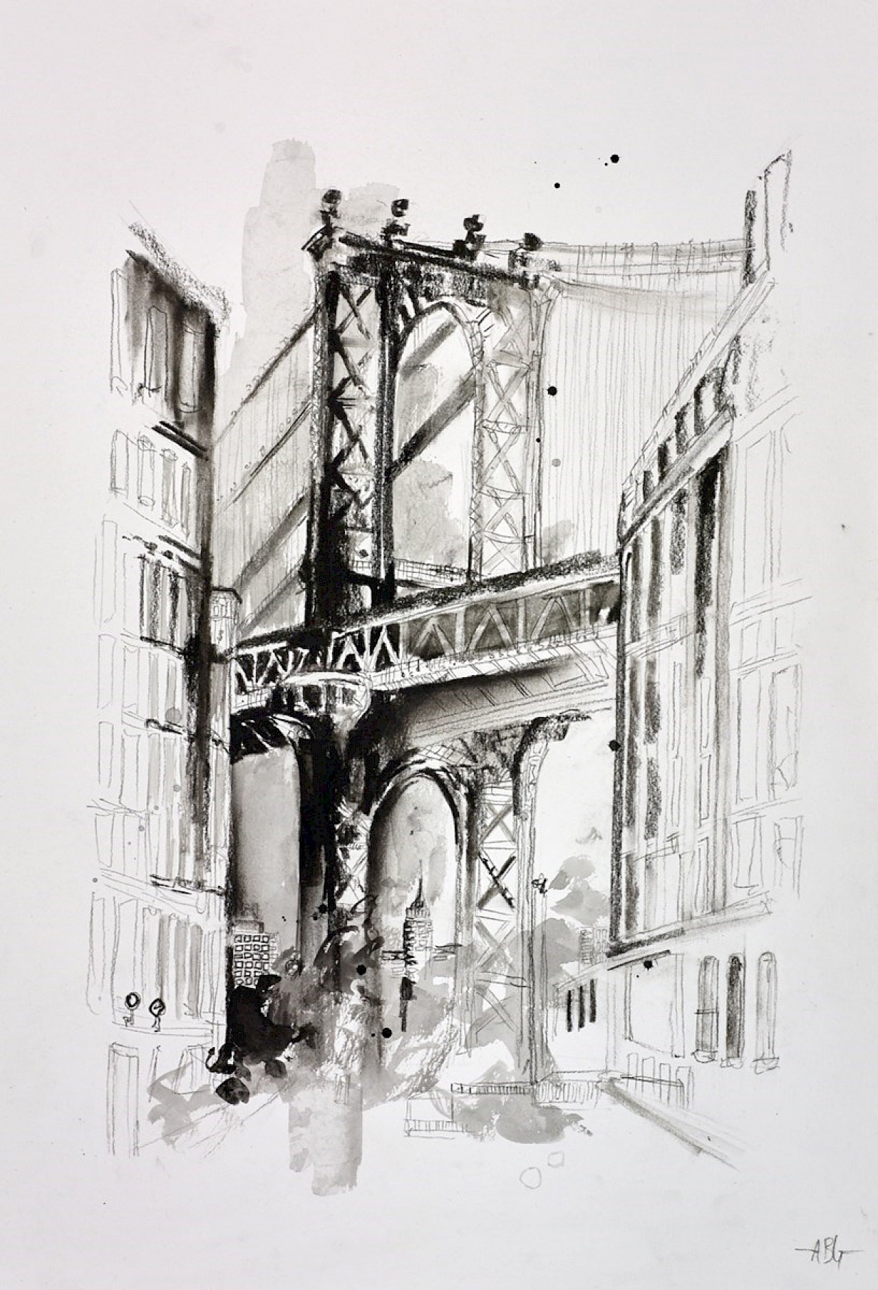 Manhattan Bridge (sketch)