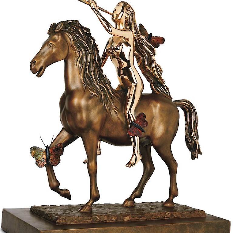 Lady Godiva With Butterflies