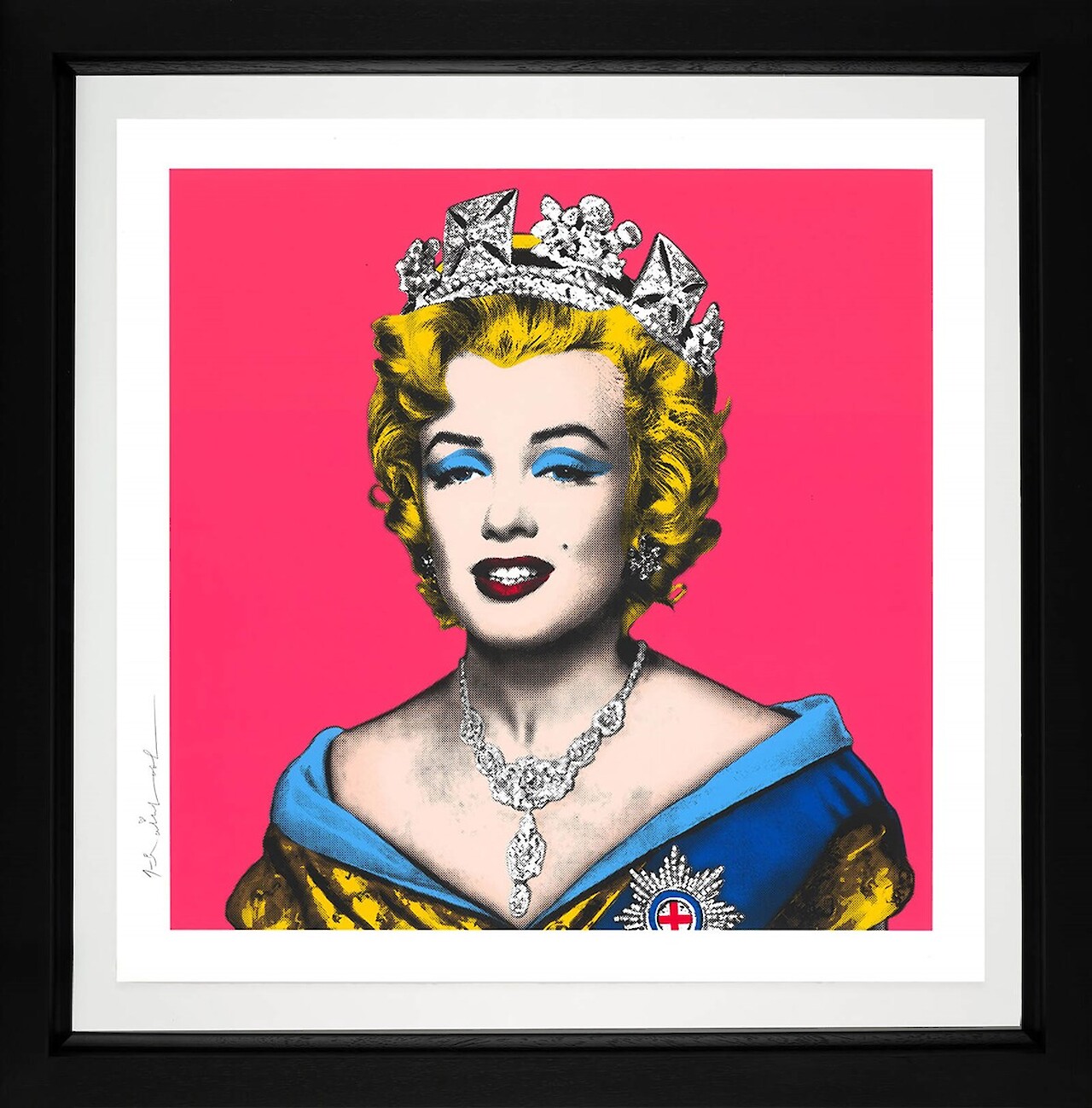 Queen Marilyn (Pink) | Mr Brainwash