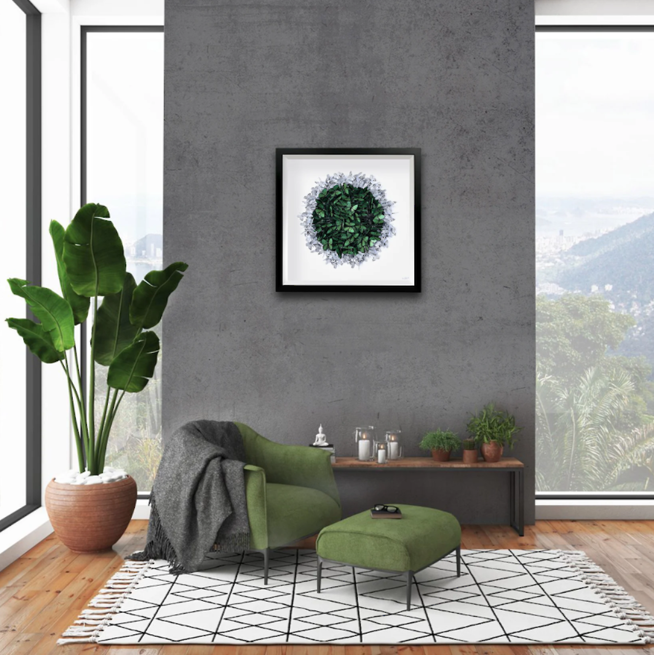 Cluster in Green Chrysozephyrus