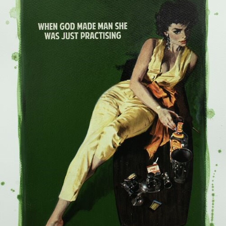 When God Made Man (Hand Coloured) Small