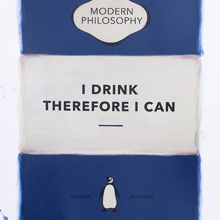 I Drink Therefore I Can (Blue)