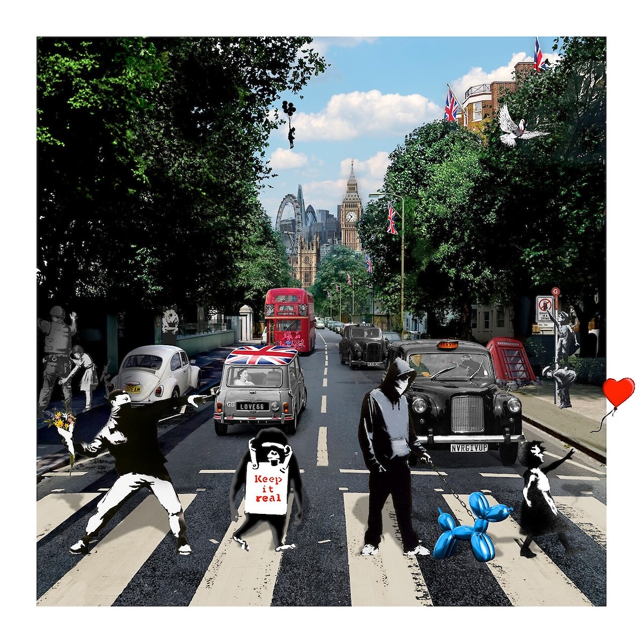 Come Together | Mr Brainwash | The Beatles “IN STOCK” AVAILABLE THROUGH ADORE FINE ART GALLERY | FOR SALE UK | ** Last One **