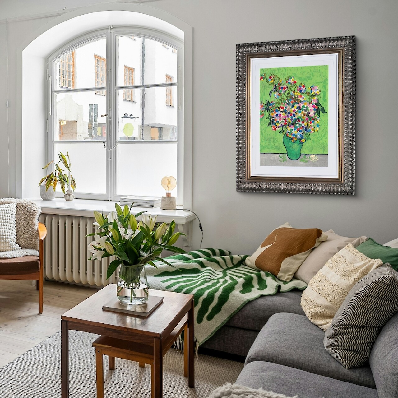 Dotted Bloom | Mr Brainwash “IN STOCK” AVAILABLE THROUGH ADORE FINE ART GALLERY | FOR SALE UK | ** Only One in Stock - Last chance to buy **