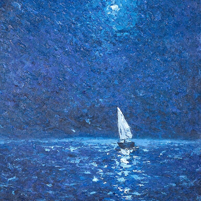 Moonlit Sailing