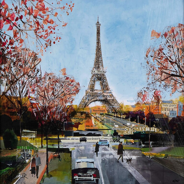 Oui Love Paris | Available to order | Adore Fine Art gallery | New Release