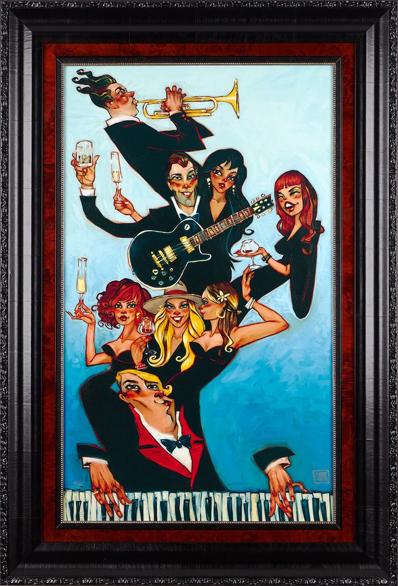 Keys To The Kingdom "NEW" Available to order through Adore Fine Art | UK Gallery | in stock